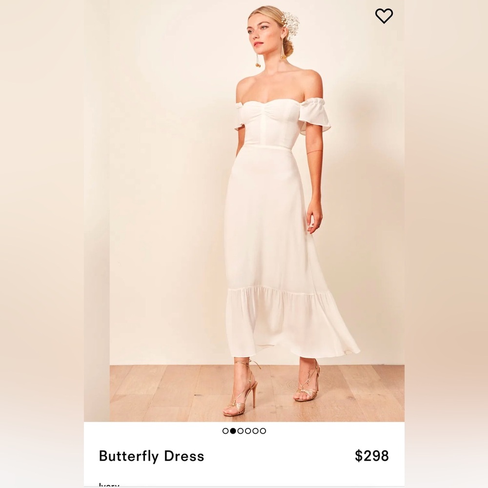 Reformation Butterfly Dress